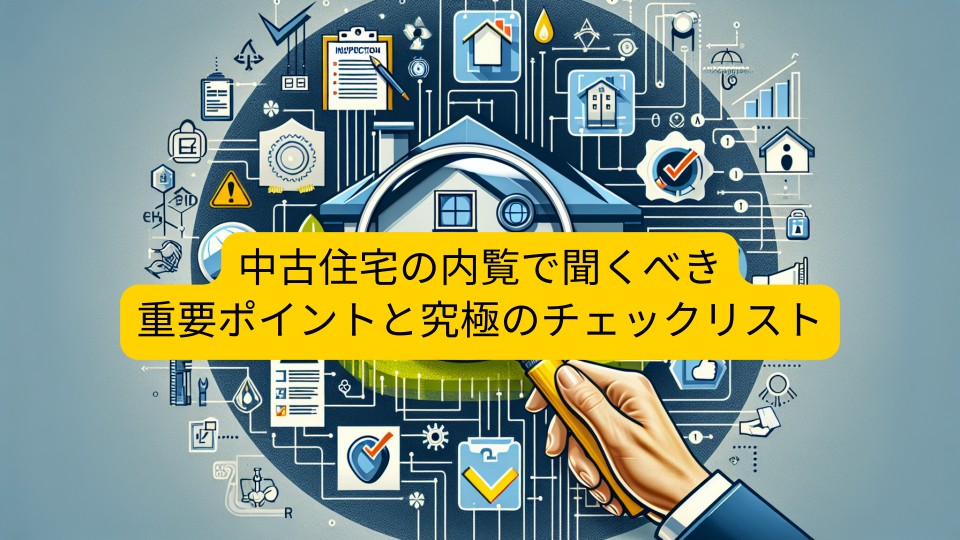 中古住宅の内覧で聞くべき重要ポイントと究極のチェックリスト