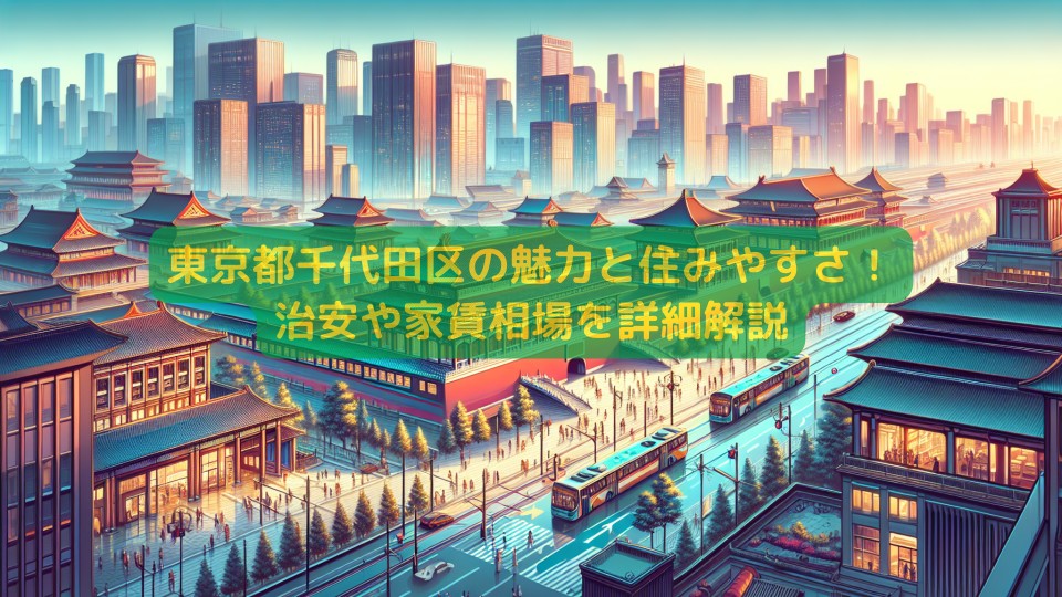 東京都千代田区の魅力と住みやすさ！治安や家賃相場を詳細解説