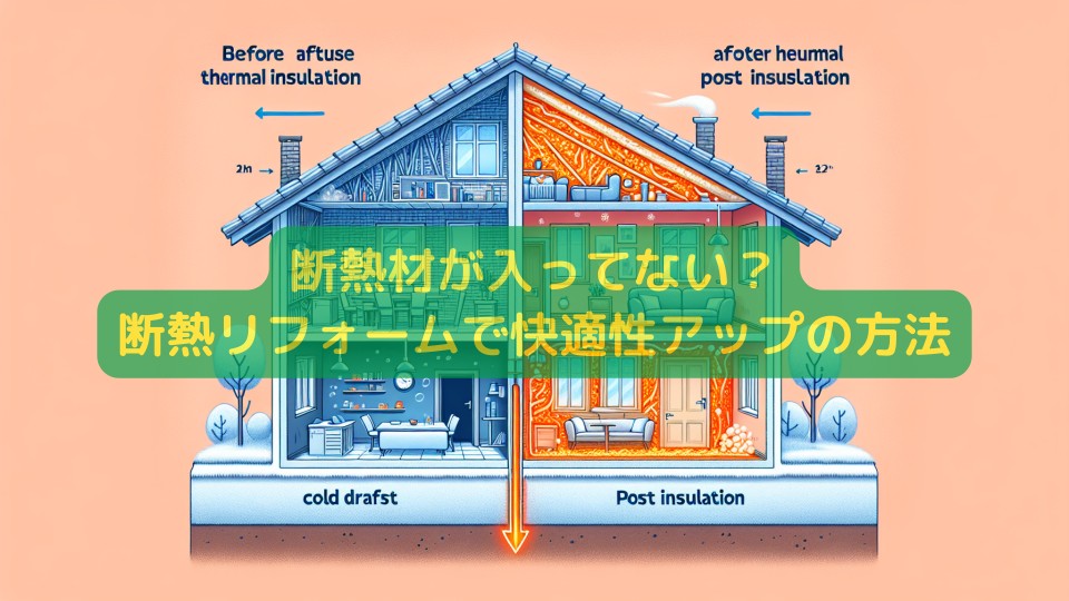 断熱材が入ってない？断熱リフォームで快適性アップの方法