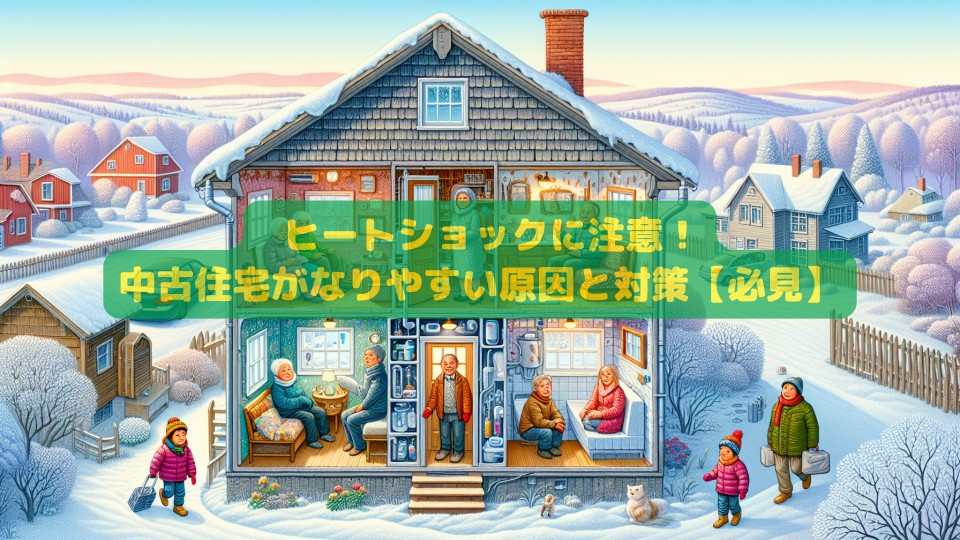 ヒートショックに注意！中古住宅がなりやすい原因と対策【必見】